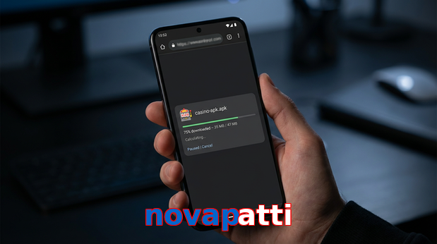Main screen of Novapatti apk page for PK players