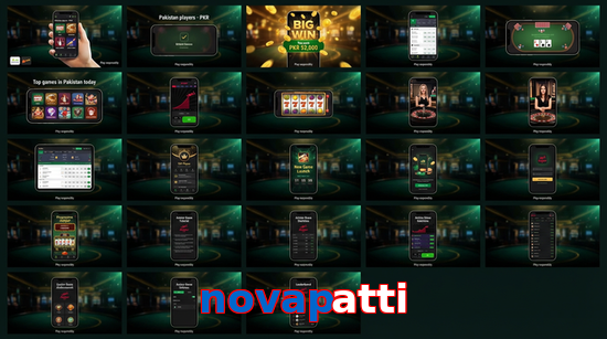Main screen of Novapatti bet page for PK players